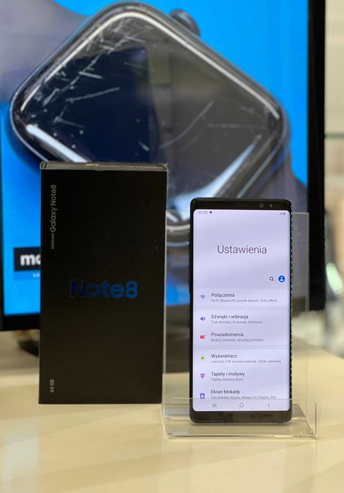 Samsung Galaxy Note 8 6/64GB Black / Czarny gwarancja 3 miesiące