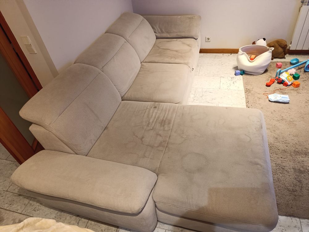 Sofá grande chaise lounge