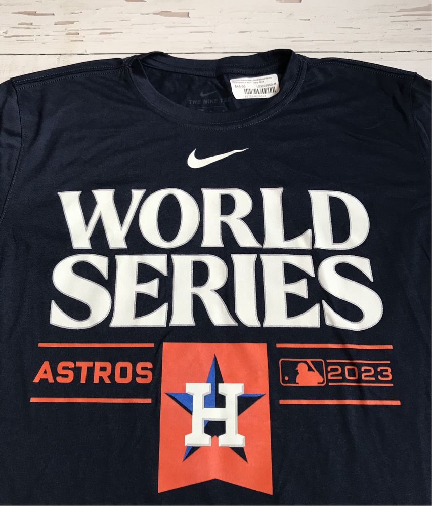 Męska Koszulka T-Shirt Houston Astros 2023 World Series MLB M Nowa !