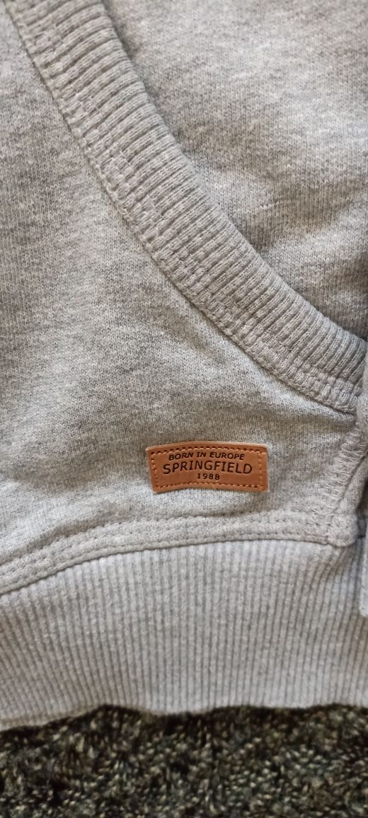 Hoodie/sweatshirt homem/rapaz cinzenta da Springfield tamanho S