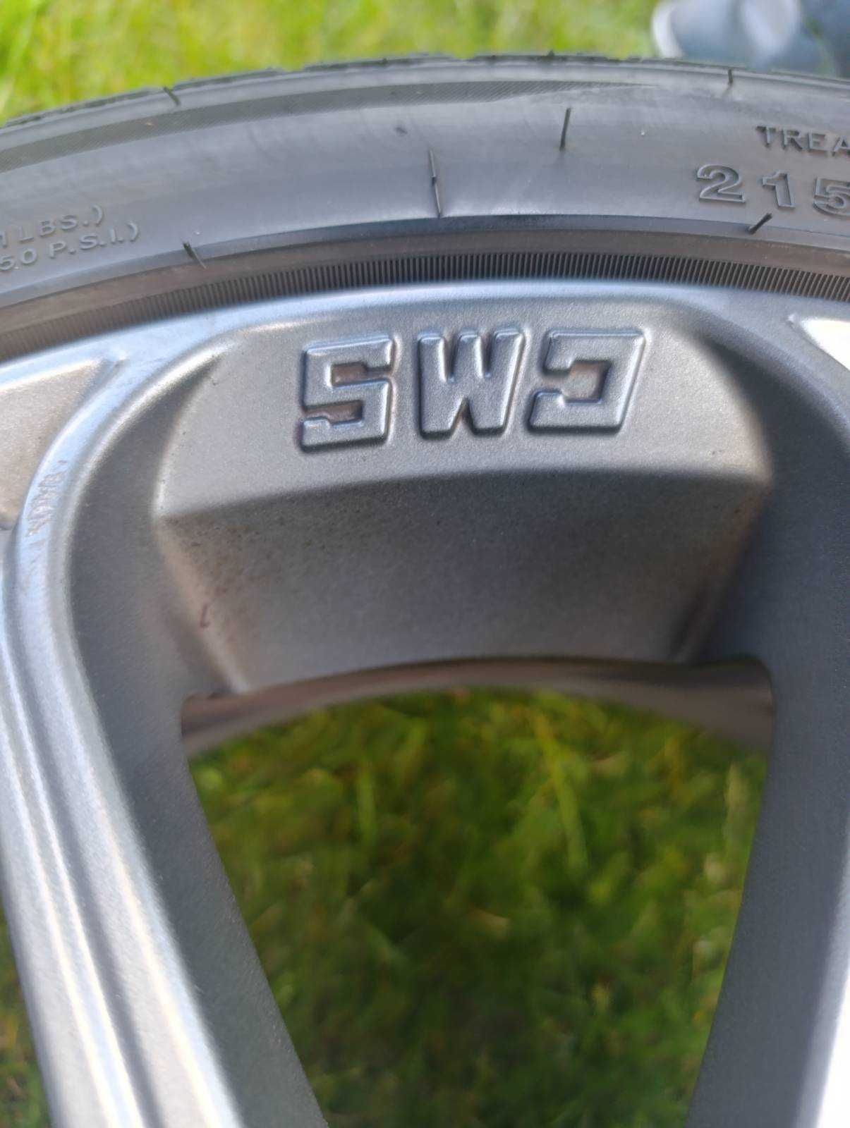 Sportowe Felgi z oponami 17 cali z Honda Jazz komplet 4 szt