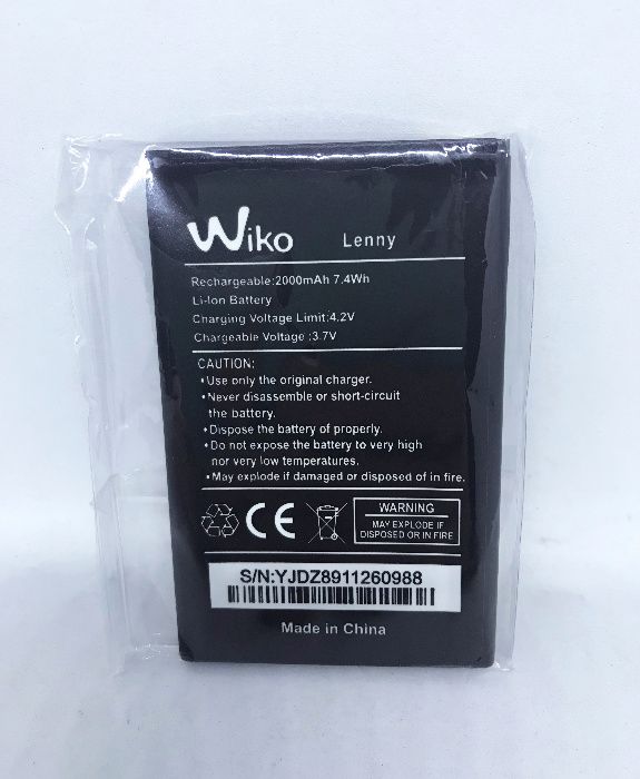 Bateria Original de Wiko Lenny/ Lenny 2/3 / Jerry/Sunny 2 Plus/Sunny 3