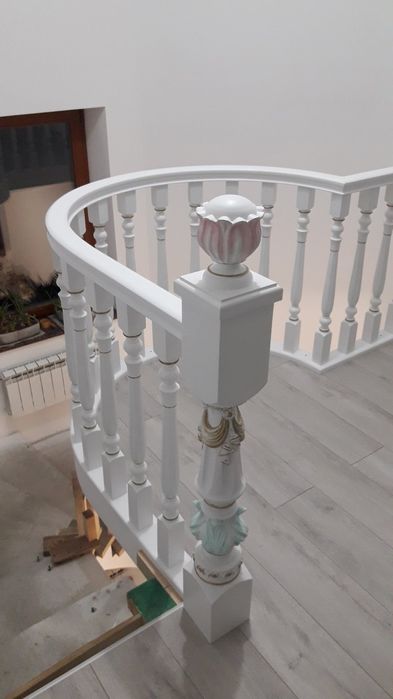 Балясини, бук, дуб, ясень