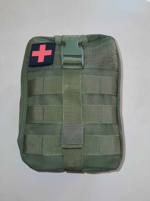Підсумок аптечка тактична військова. Олива. Швидкий скид