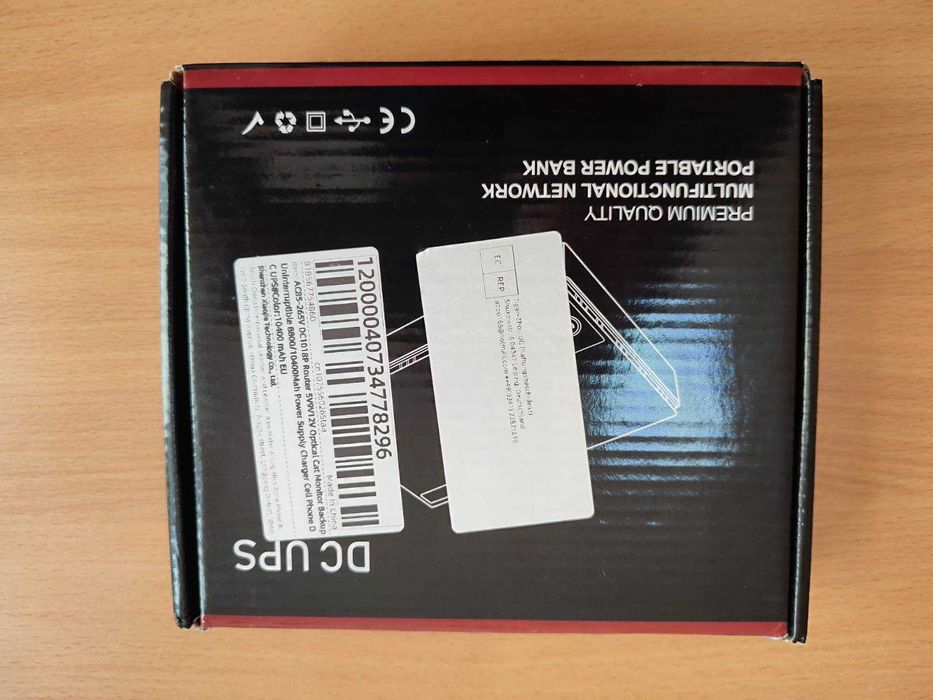 ДБЖ для роутера DC1018P DC UPS 10400 mAh Black