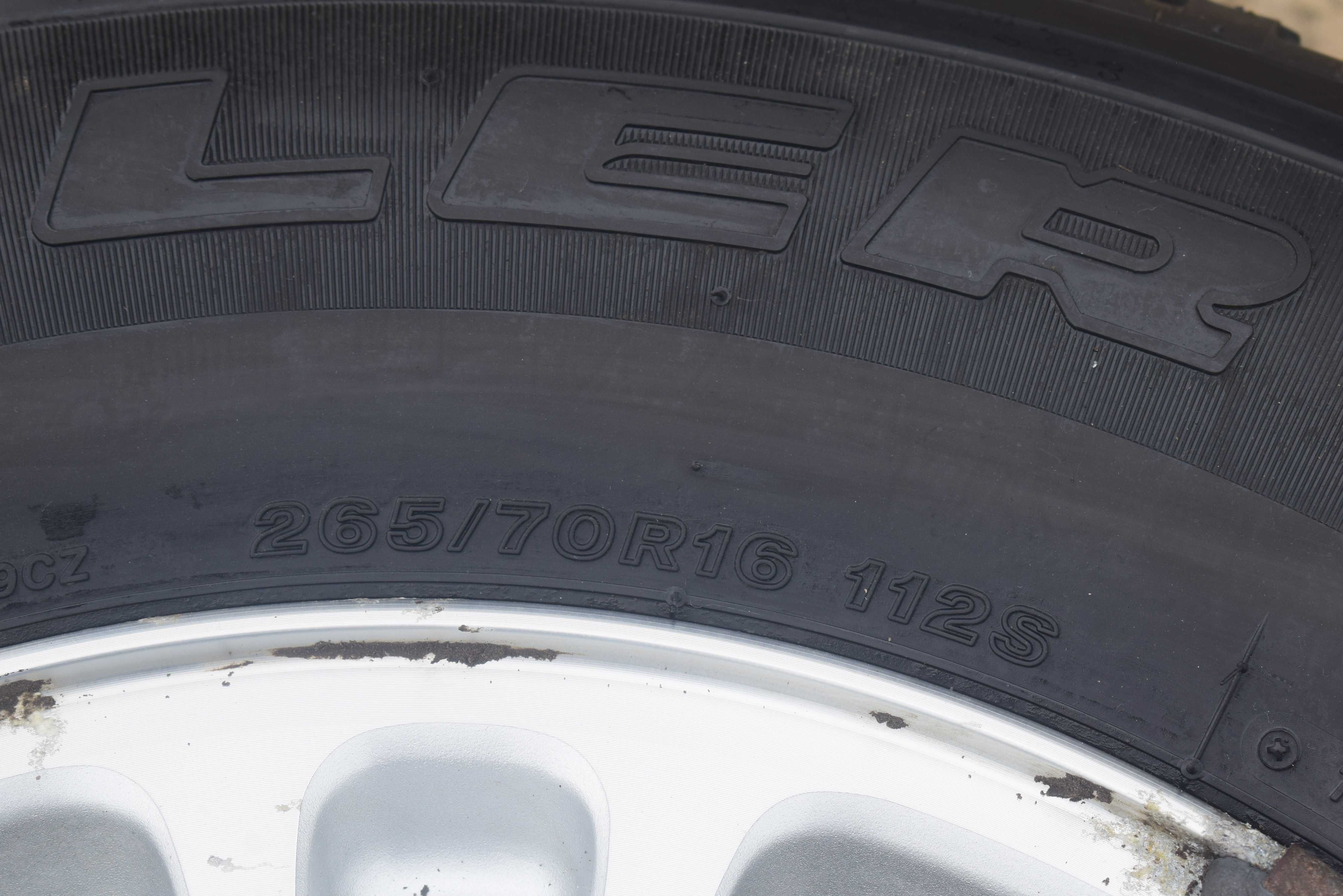 koło zapasowe felga Mitsubishi Pajero III 265/70R16. 6x139.7 ORGINAŁ