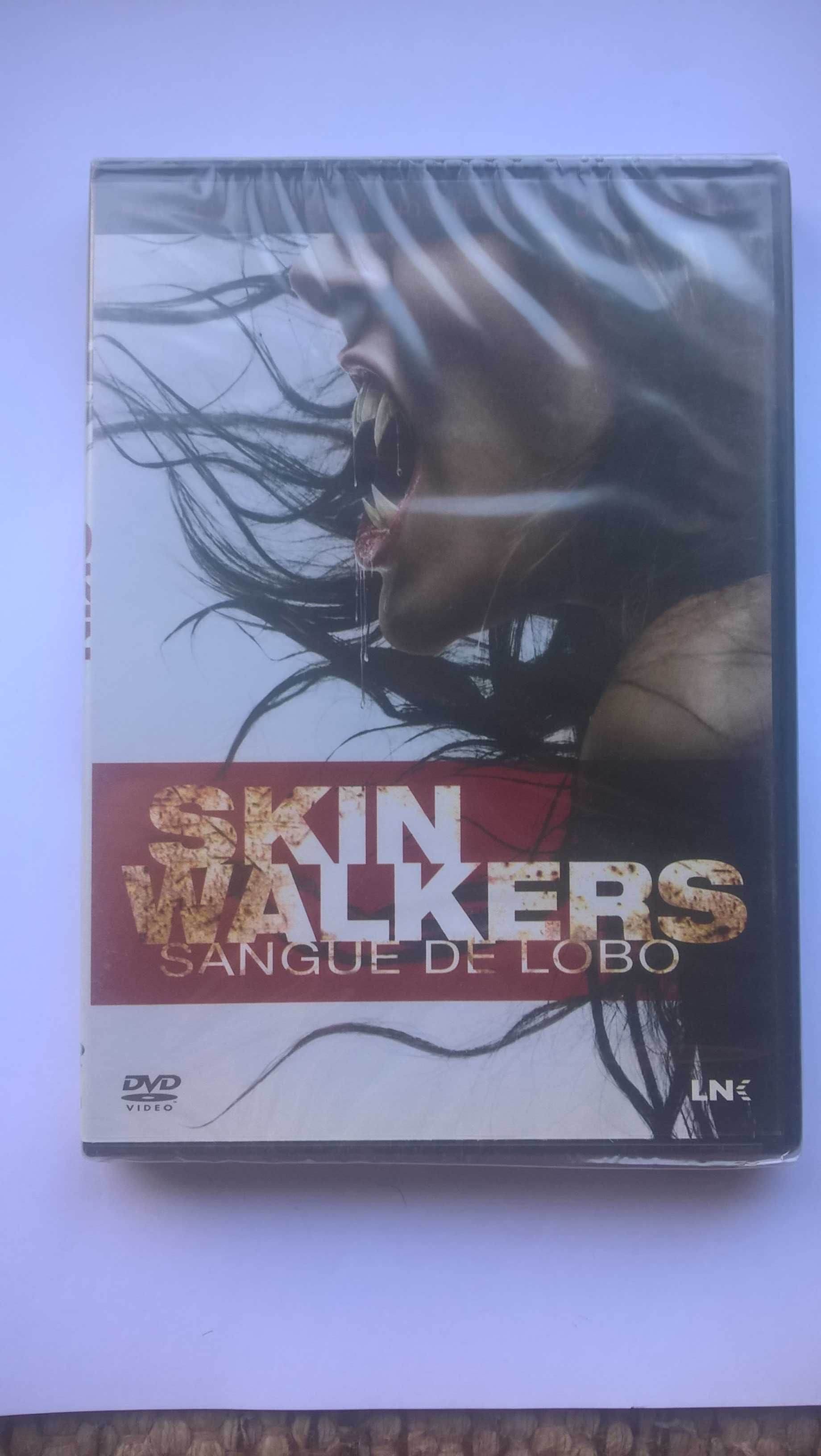 Skinwalkers sangue de lobo - dvd novo