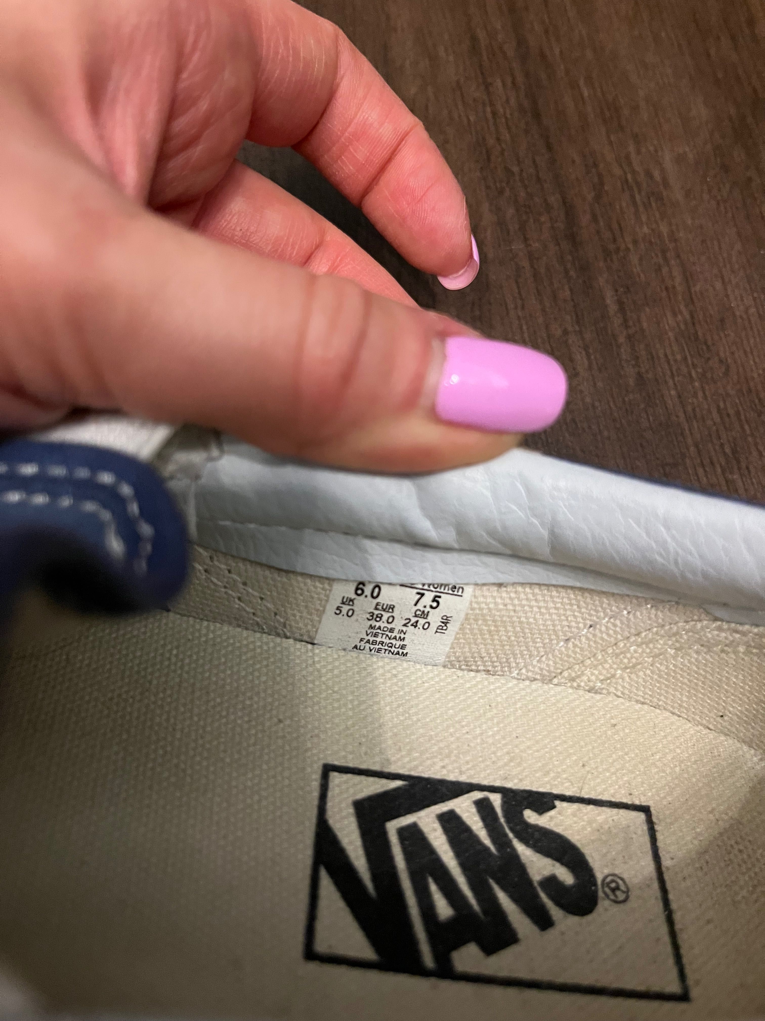 Buty VANS ubrane raz