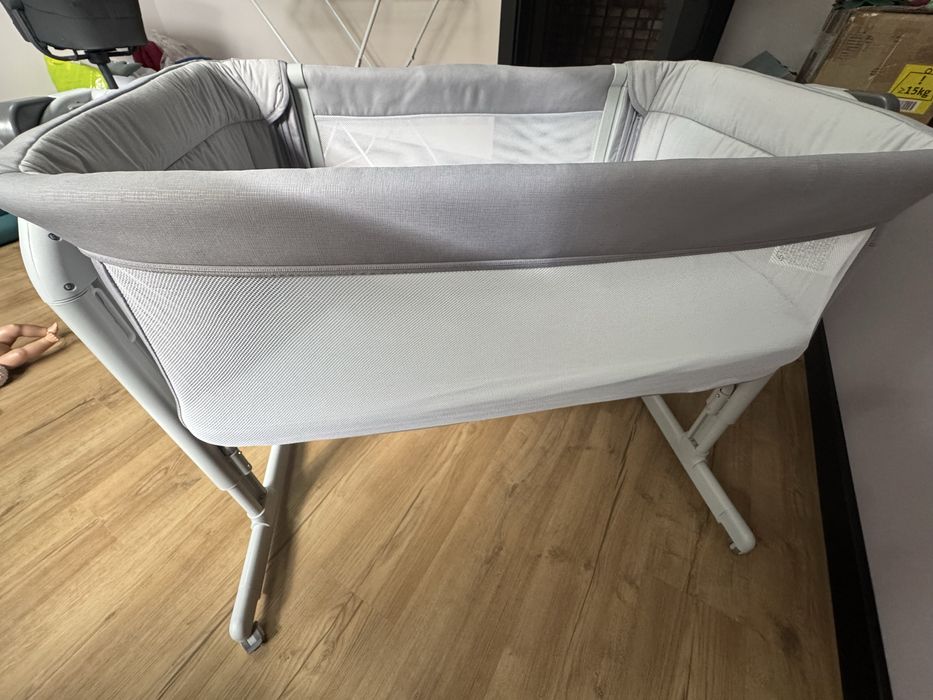 Łóżeczko Chicco Next2Me Magic Evo Grey! Jak Nowe!