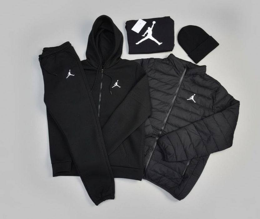 Спортивний костюм Jordan Зима / Фліс. Тепла зіпка і штани Джордан