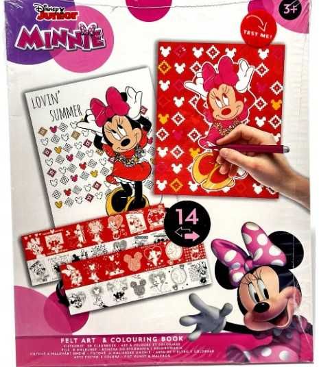 Kolorowanka filc Myszka Minnie
