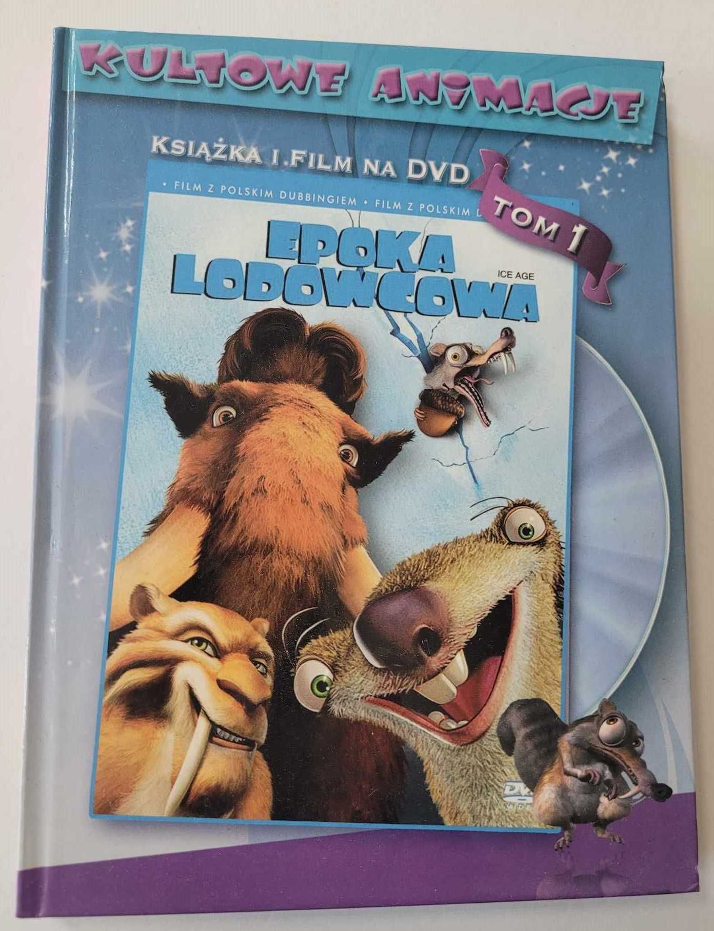 Płyta dvd z bajką Epoka Lodowcowa