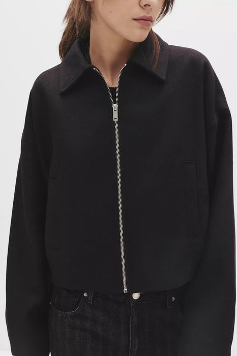 Коротка костюмна фетрова куртка pullandbear