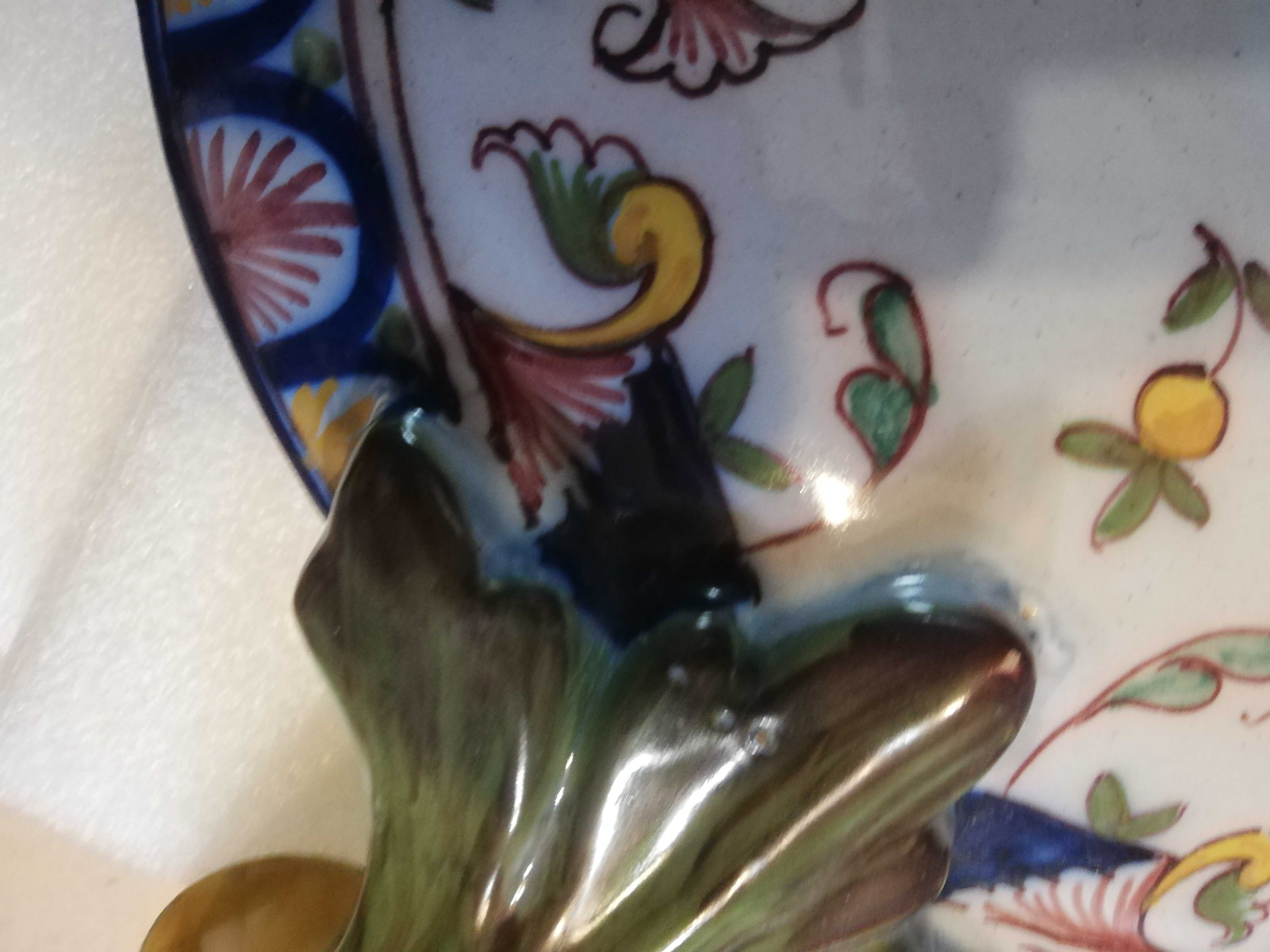 Candeeiro de tecto em ceramica da fábrica Sant'Anna.1948