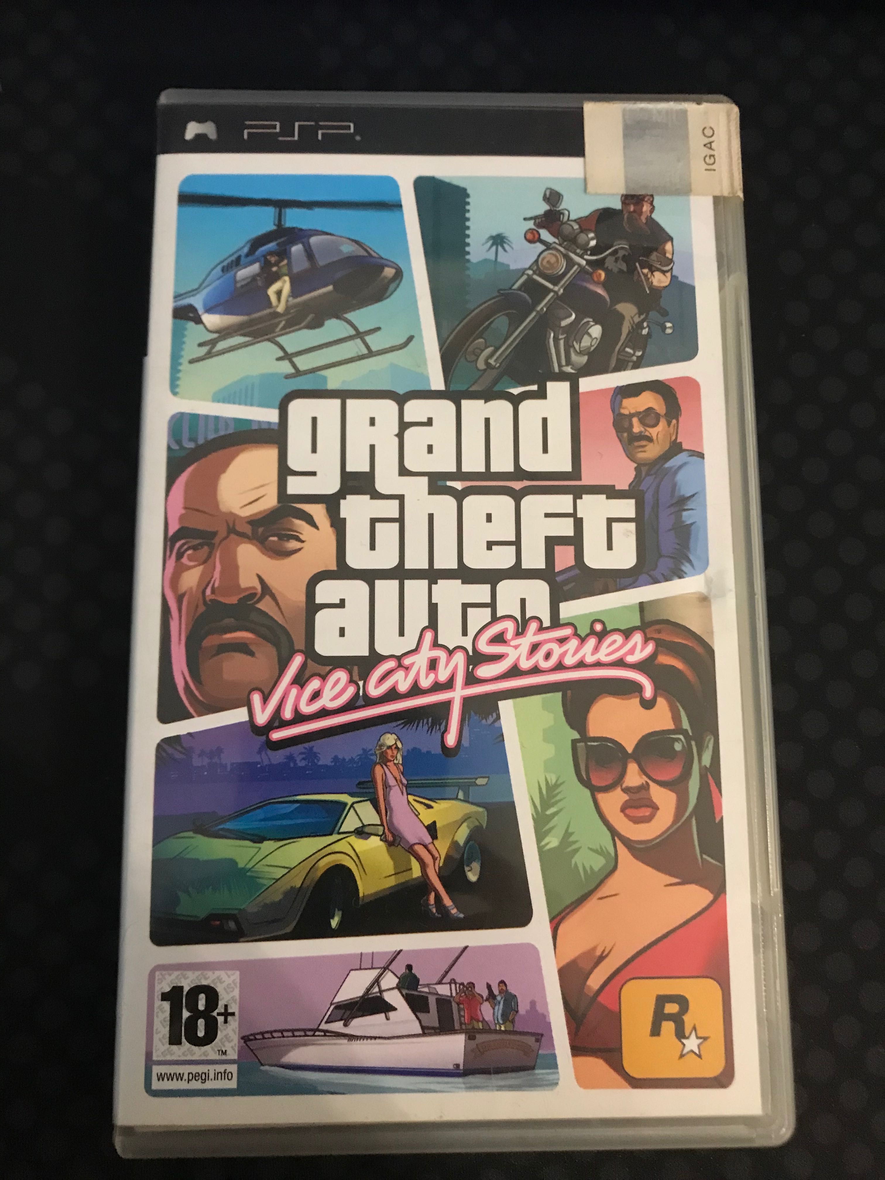 Gta Vice city stories PSP