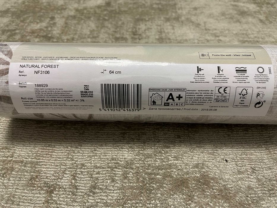 Rolo de Papel de Parede