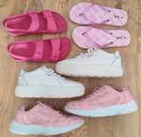 Buty dla dziewczynki PUMA, FILA zestaw r. 35,5  r. 36