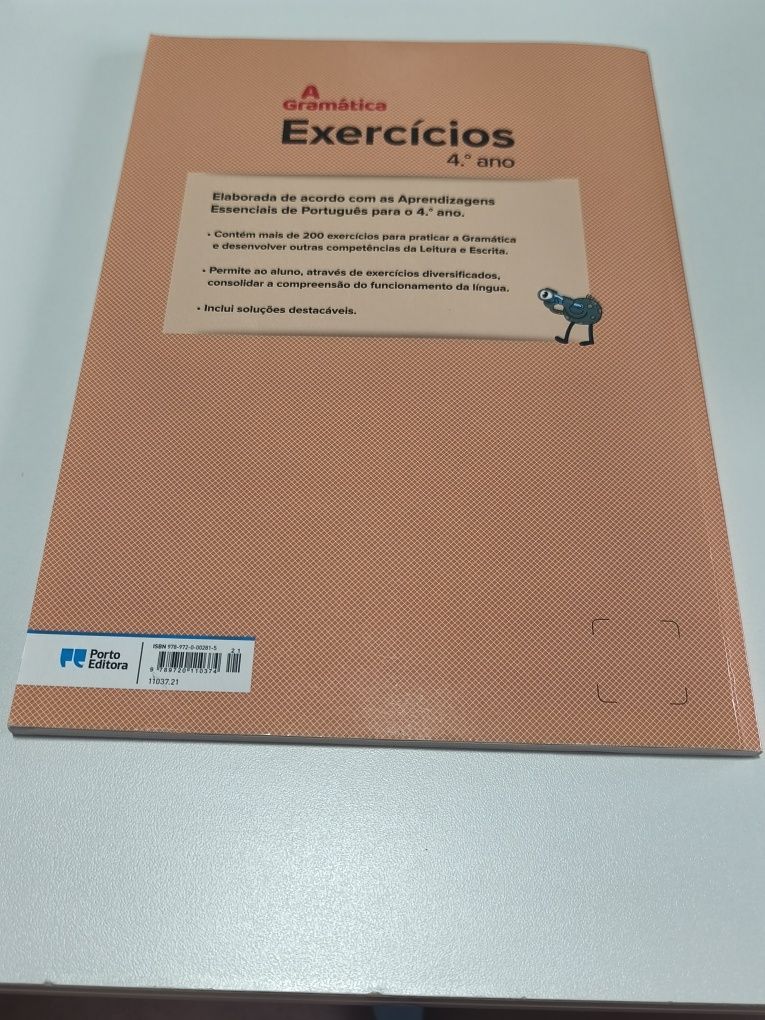 A gramática exercícios 4° ano