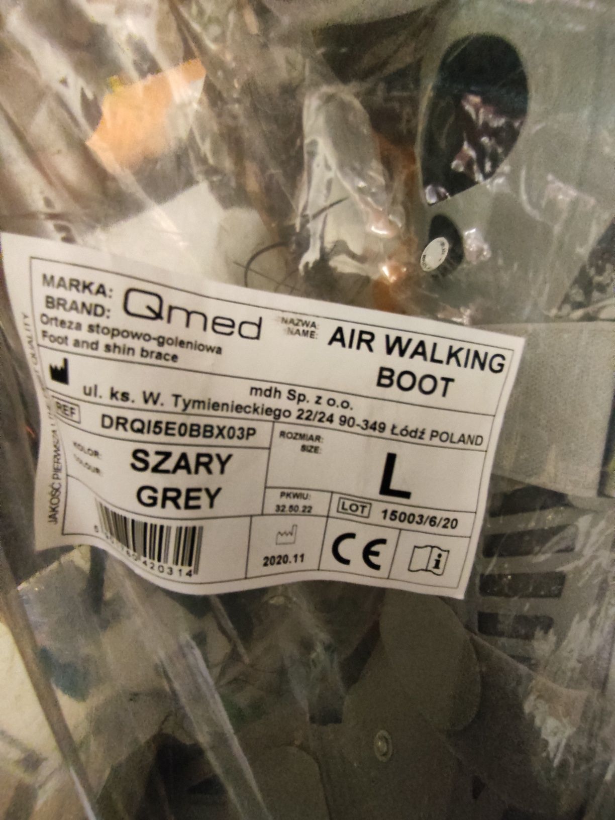 QMED AIR WALKING BOOT Orteza stopowo-goleniowa rozmiar L