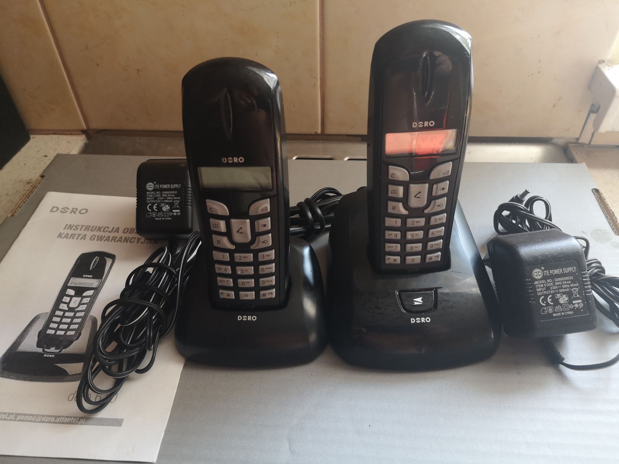Telefon bezprzewodowy doro 610 +1