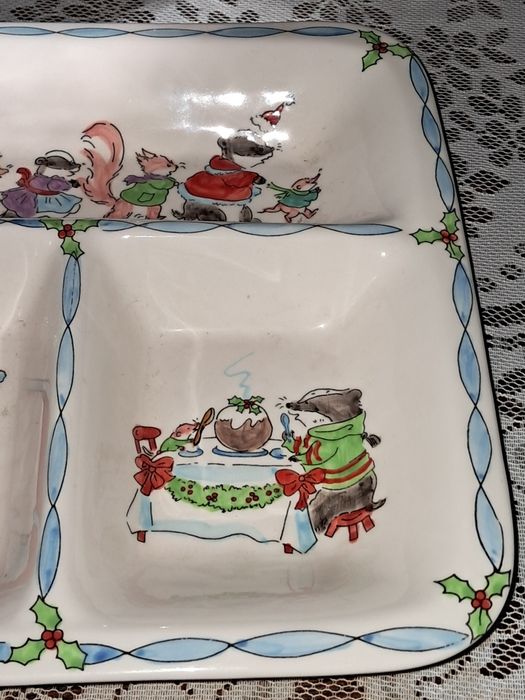 Patera na przekąski z motywem Piotruś Królik