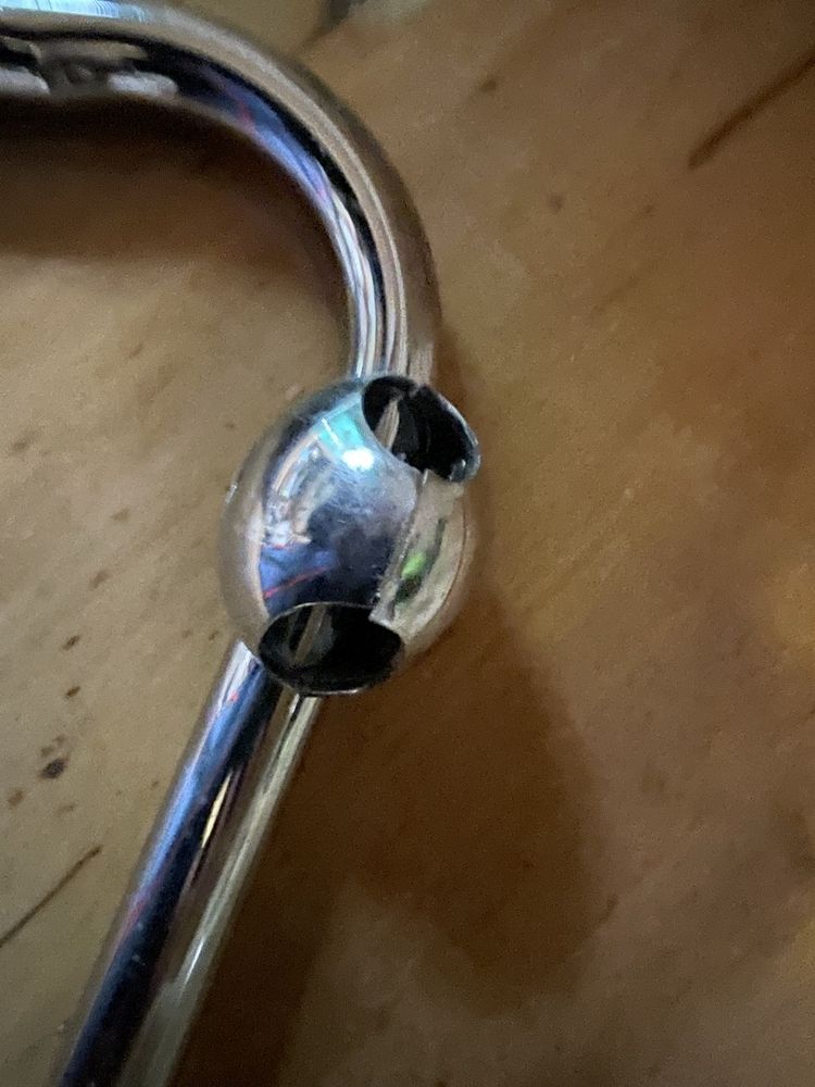 Флейта-кронштейн з шариком на трубу хром 180 грн