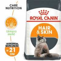 Royal Canin 400g + Gratis, Hair & Skin Kurczak Pokarm dla Kota Adult