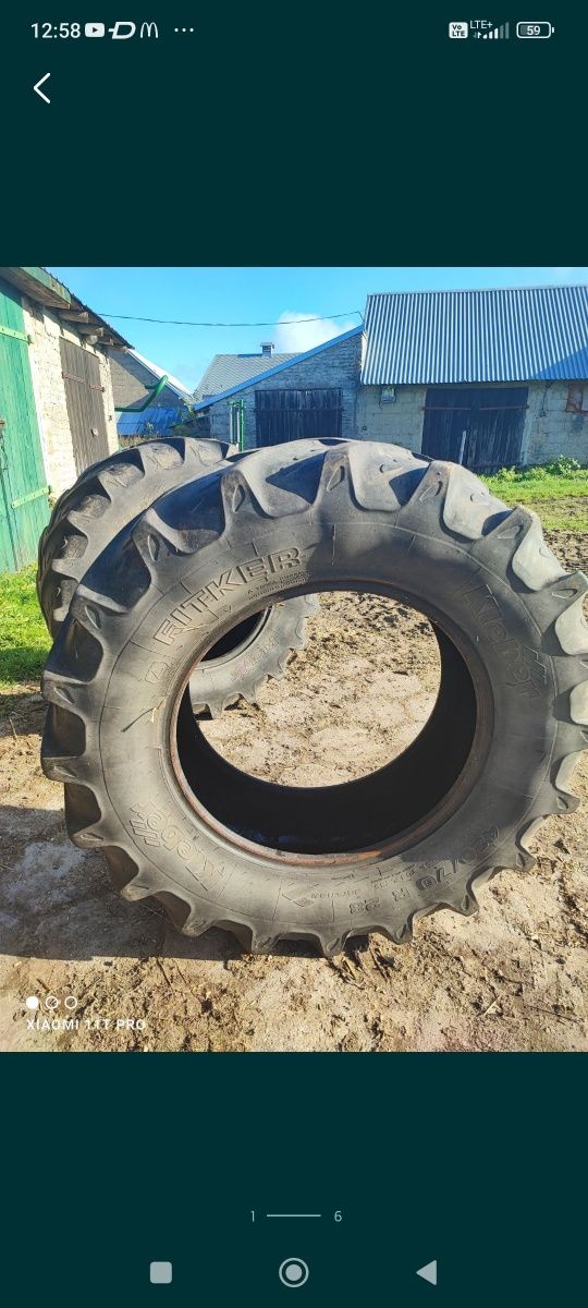 Opony kleber 420/70 R28