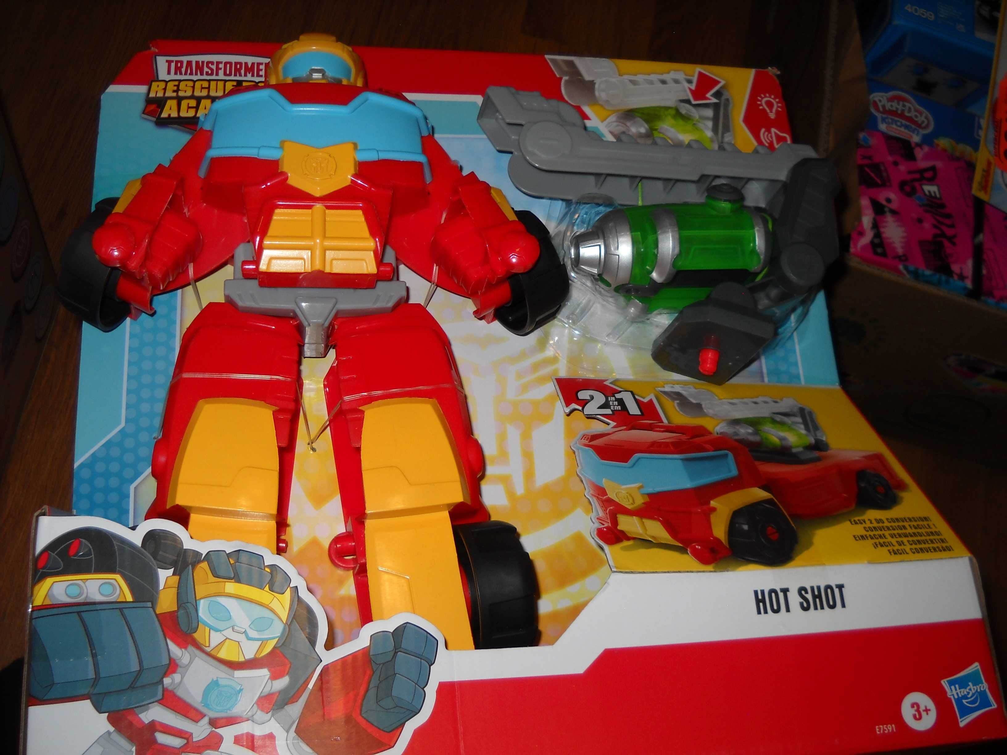 nowa zabawka TRANSFORMERS 2w1 robot + samochod