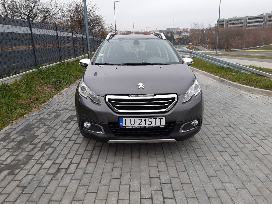 Peugeot 2008 1.6 eHdi manual 6 biegów półskóra navi klimatronik
