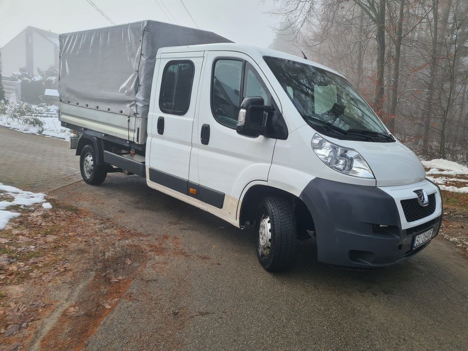 Peugeot Boxer doka dubelkabina Hak