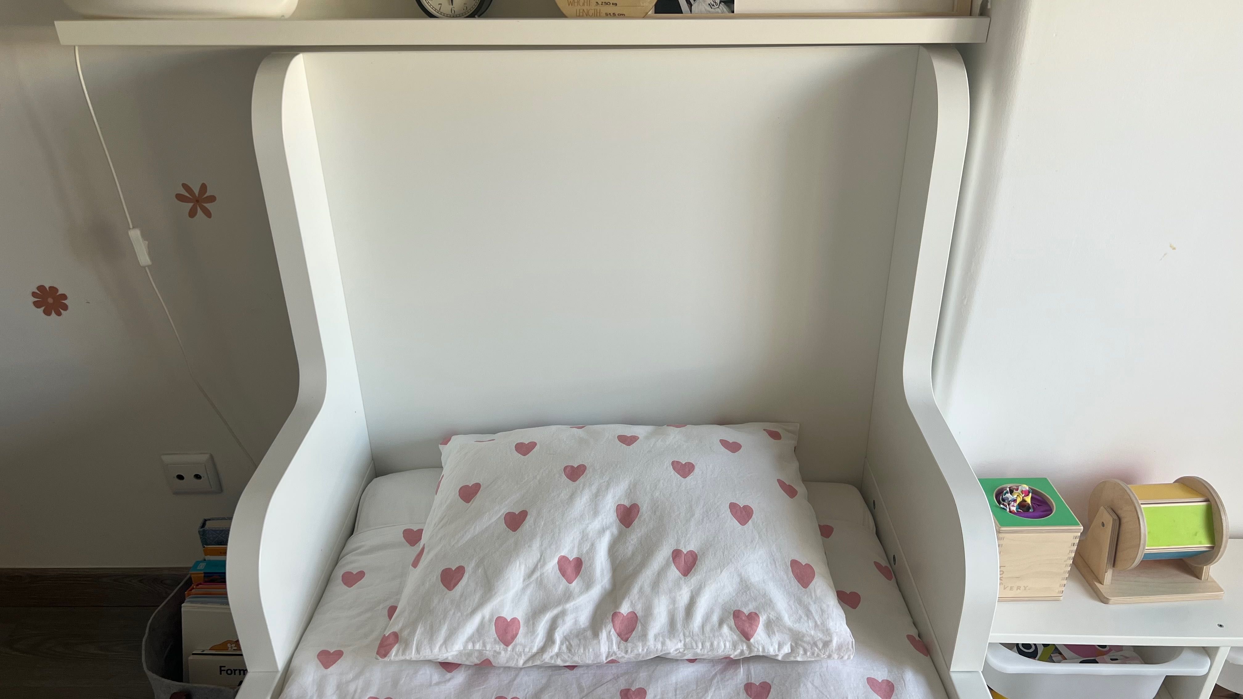 Cama extensível de criança com colchão (BUSUNGE)