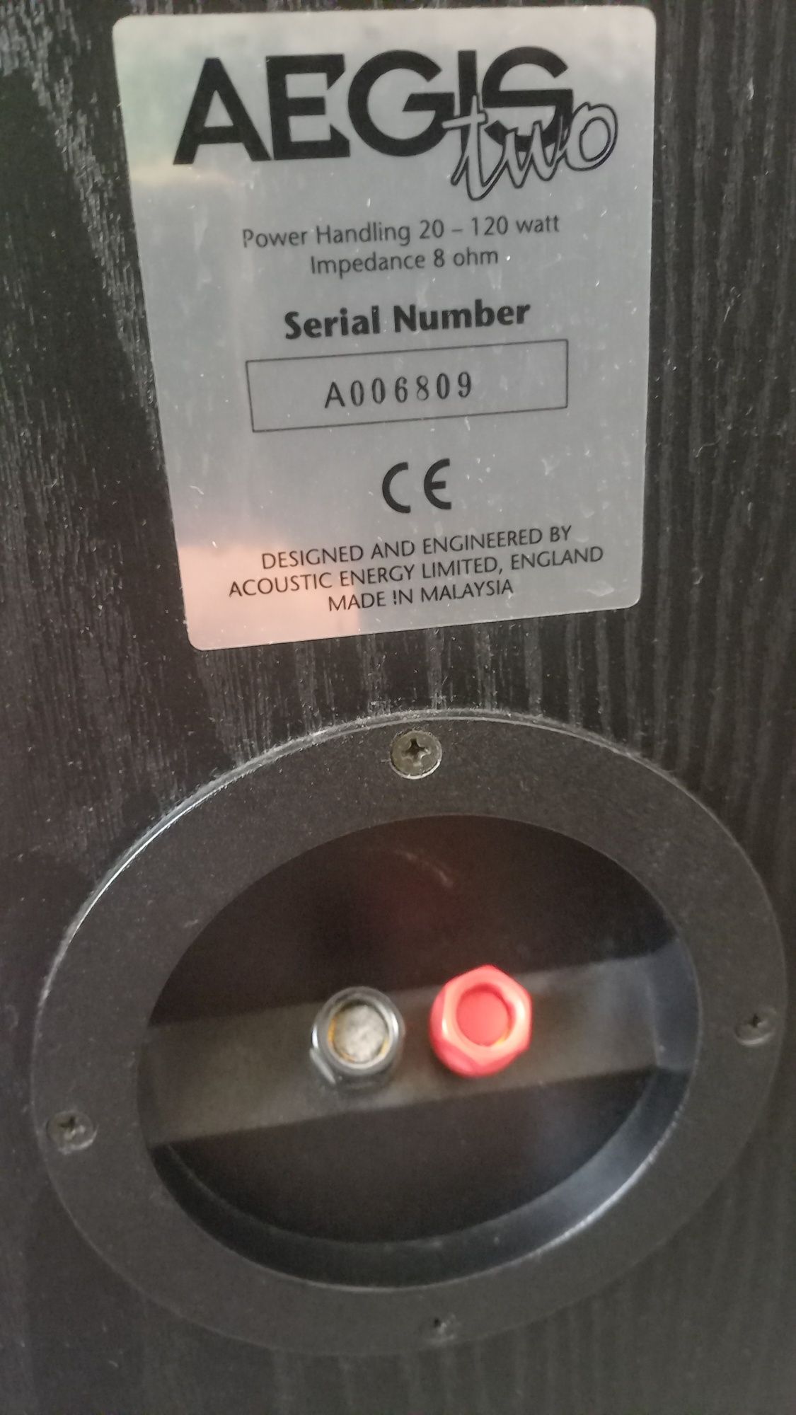 Colunas Acoustic Energy Aegis Two