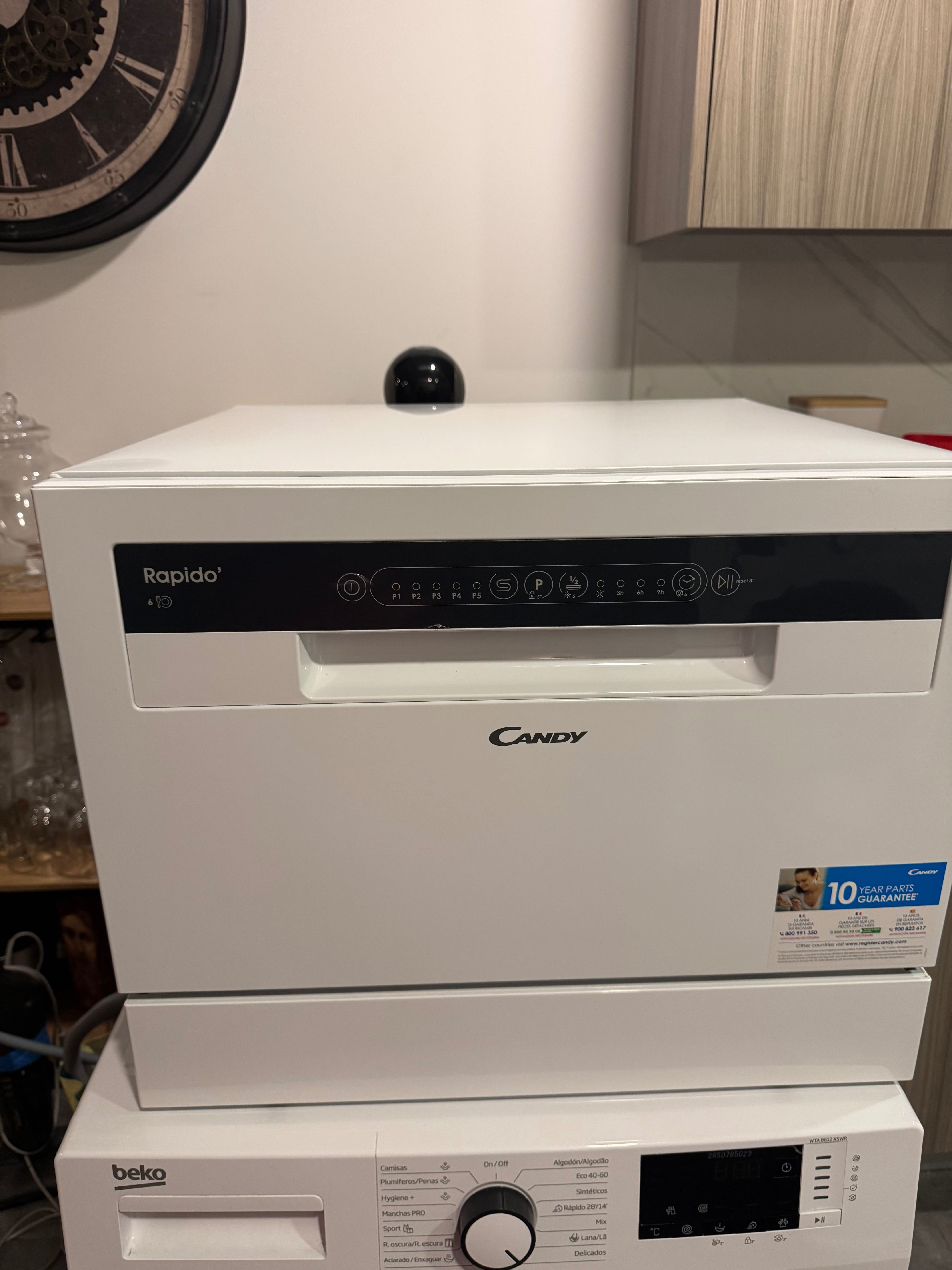 Máquina de lavar louça 6 conjuntos
