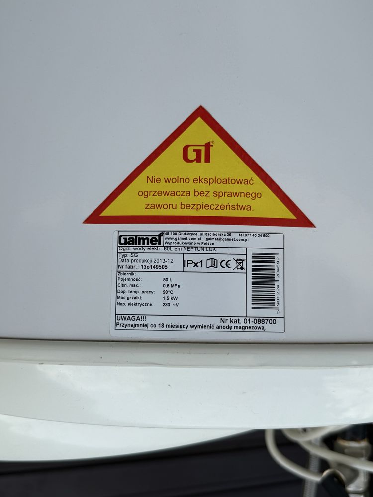 Ogrzewacz wody elektryczny