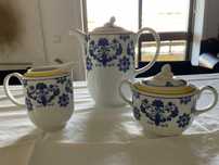 Vista Alegre | Porcelana Castelo Branco | Para servir Chá | NOVO