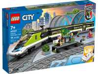 LEGO 60337 City - Ekspresowy pociąg pasażerski Nowy! Zaplombowany!