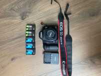 Aparat Canon 5d Mark III + obiektyw 40mm 2.8 + 3 karty sandisk extreme