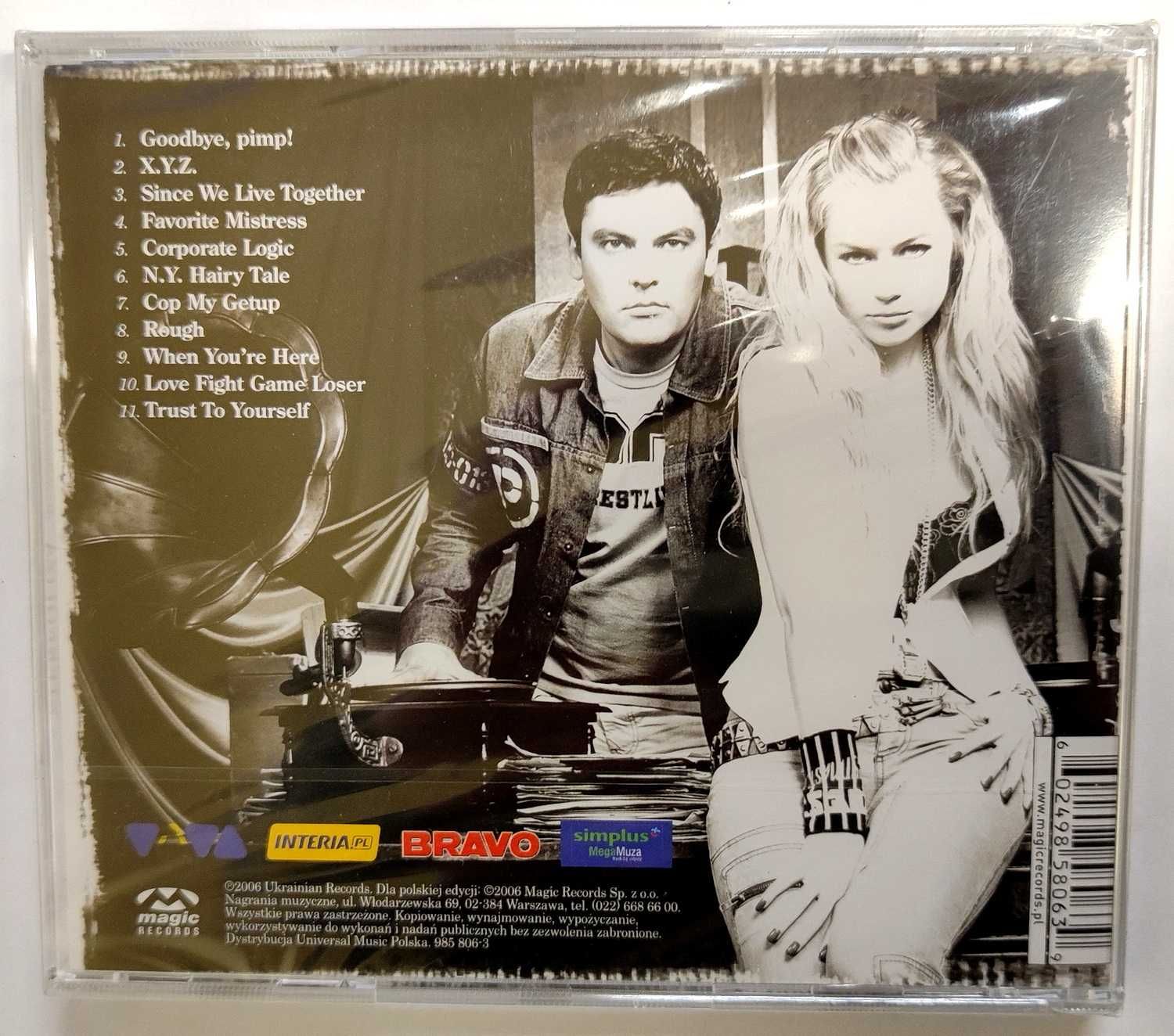 Stereoliza X-Amine Your Zippa płyta CD nowa folia