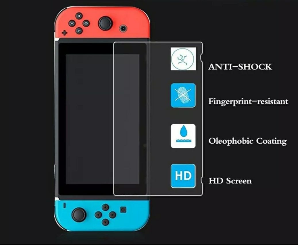 Película de vidro para proteção de ecrã Nintendo Switch