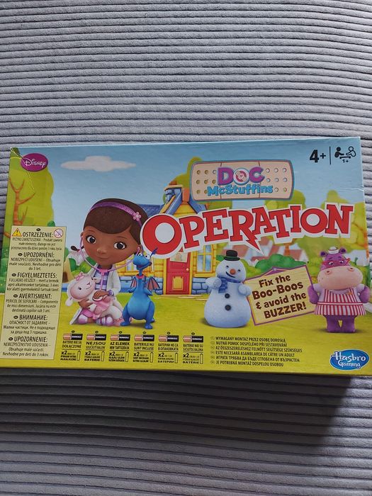 Gra Operacja Operation doktor Dosia Hasbro 4+