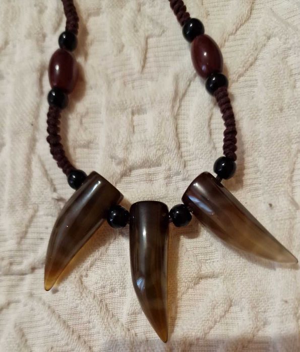Colares Afeganistão - Pedras Semi preciosas Agata e Ambar