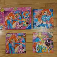 Zestaw puzzle 3 w 1 Winx Ravensburger 49 elementów