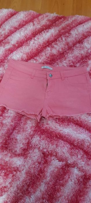 Calções cor de rosa