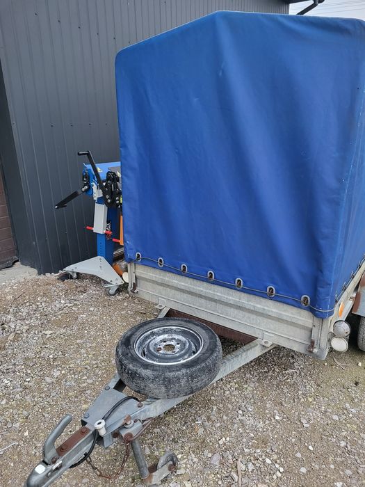 Przyczepka Przyczepa Tandem Dwuosiowa do 750kg Zarejestrowana