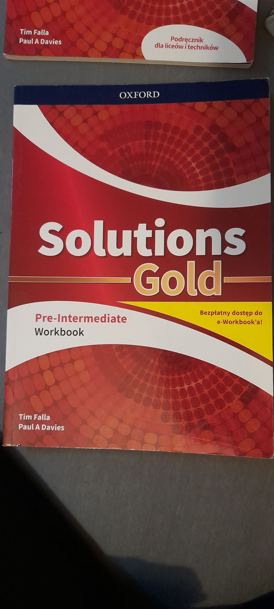 Solutions  Gold Pre- Intermediate Workbook
