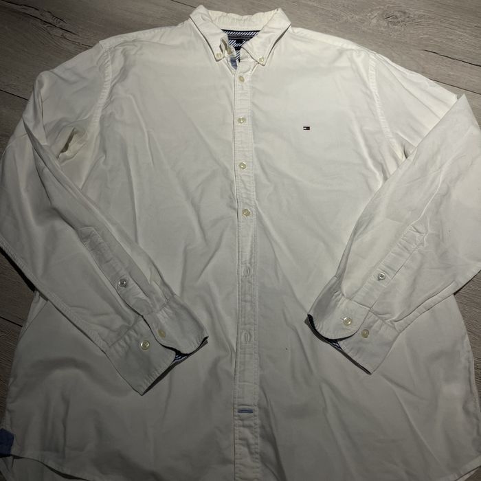 Tommy hilfinger meska koszula biala