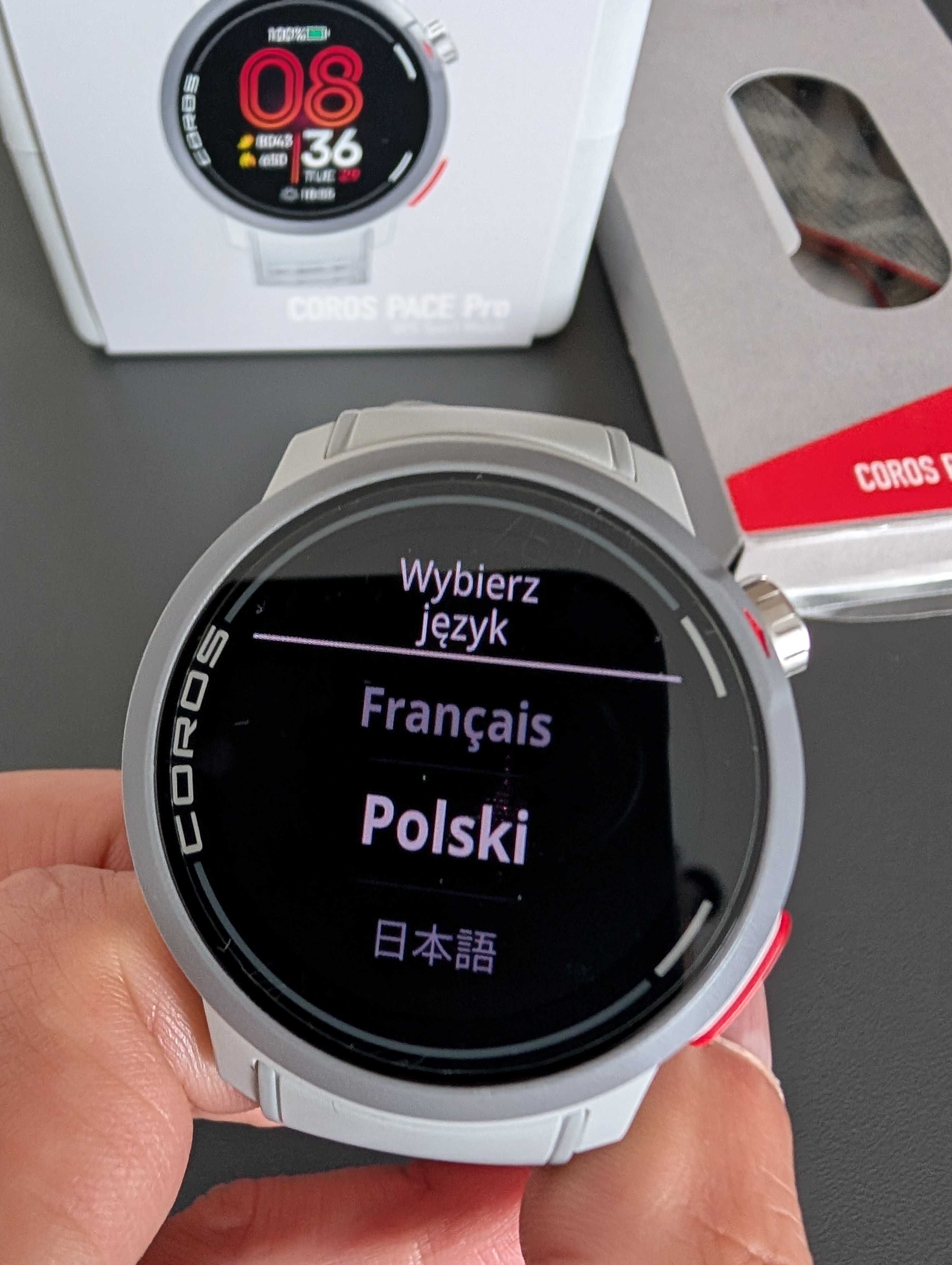 Coros PACE Pro na gwarancji