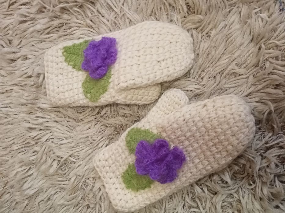 Рукавицы ручной работы