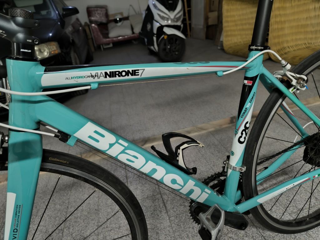 Bike de estrada - bianchi carbono